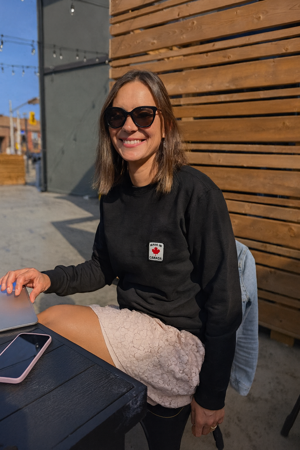 Organic Cotton Crewneck Sweatshirt