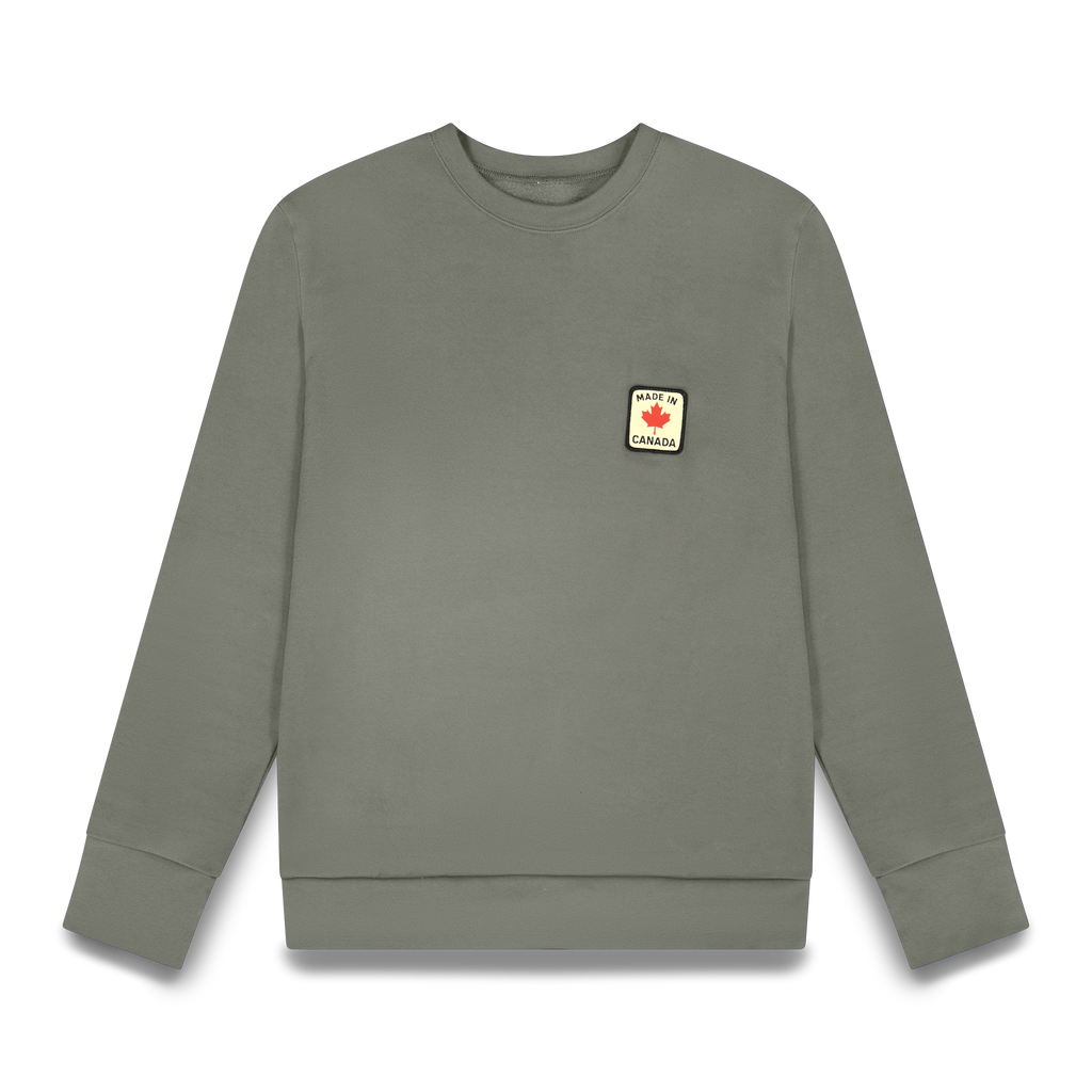 Organic Cotton Crewneck Sweatshirt